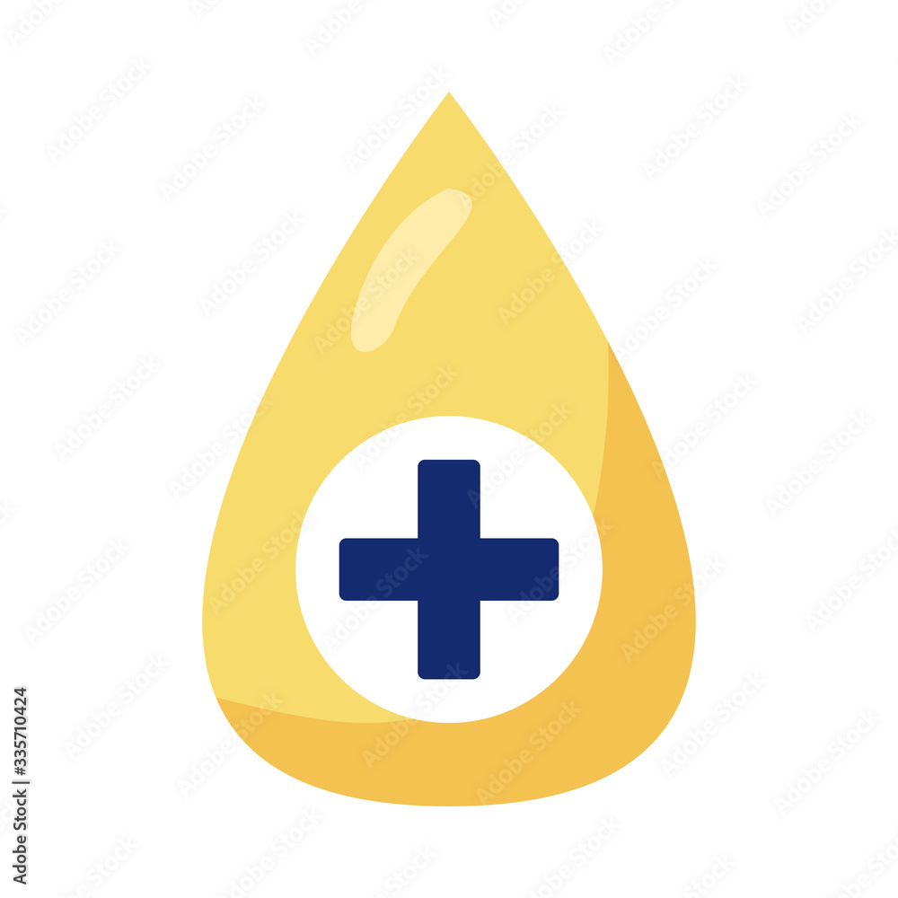 medical cross symbol in drop detaild style medical cross symbol in drop detaild style