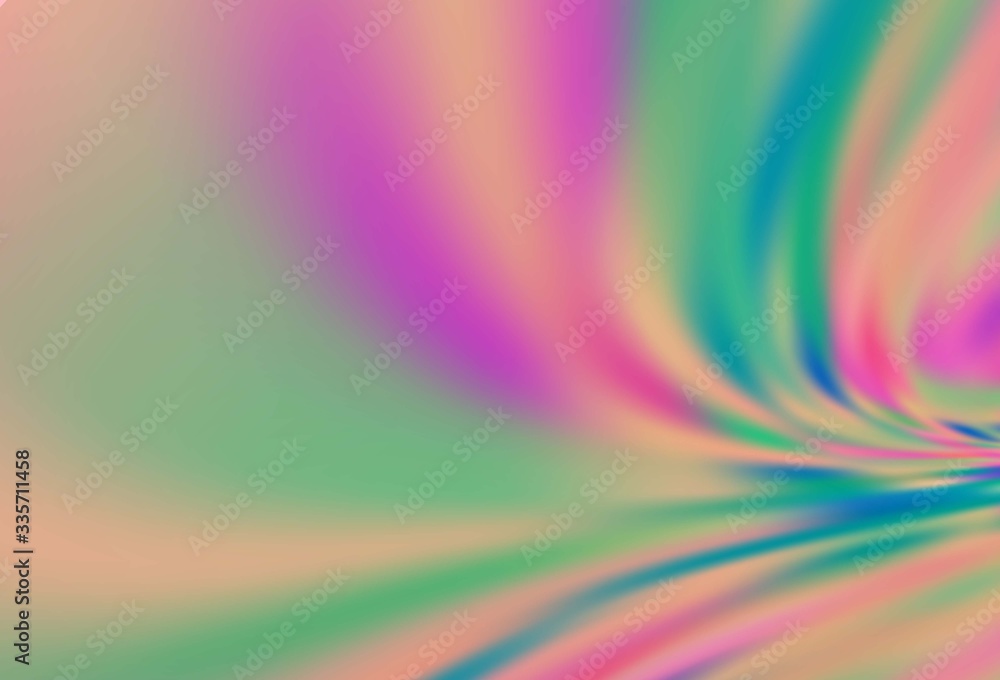 Light Pink, Yellow vector blurred bright template. Light Pink, Yellow vector blurred bright template.