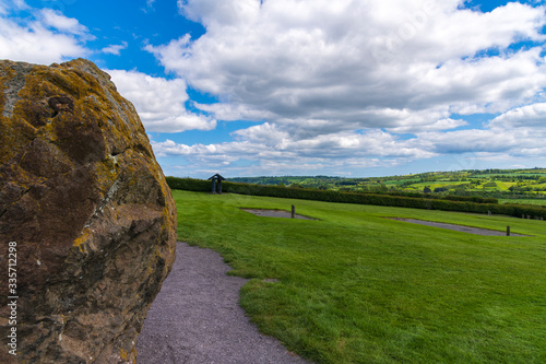 UNESCO World Heritage Site at Newgrange in Ireland photo