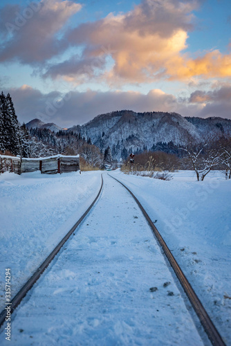 Railway winter