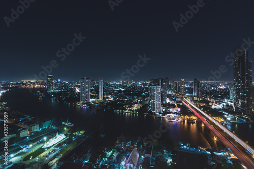Cityscape of Bangkok City Asia Thailand © pong0402