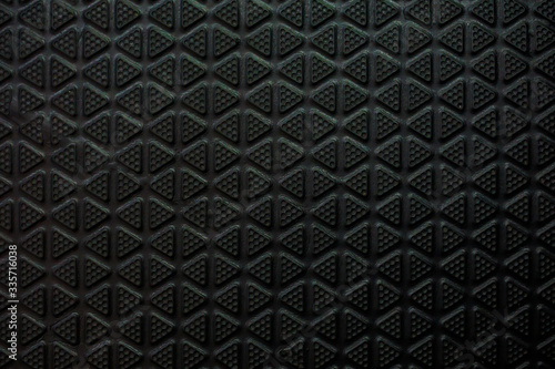 The pattern of the foam floor is basically a gym floor.