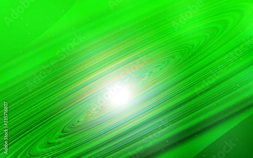Light Green vector background with astronomical stars. Shining illustration with sky stars on abstract template. Pattern for astrology websites.