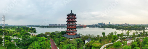 Wallpaper Mural Natural scenery of Huayang Lake Wetland Park in Dongguan, China Torontodigital.ca