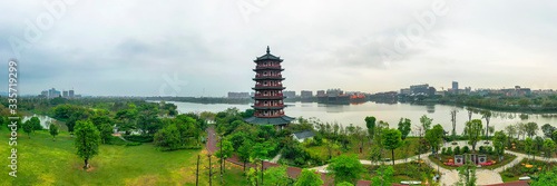 Wallpaper Mural Natural scenery of Huayang Lake Wetland Park in Dongguan, China Torontodigital.ca