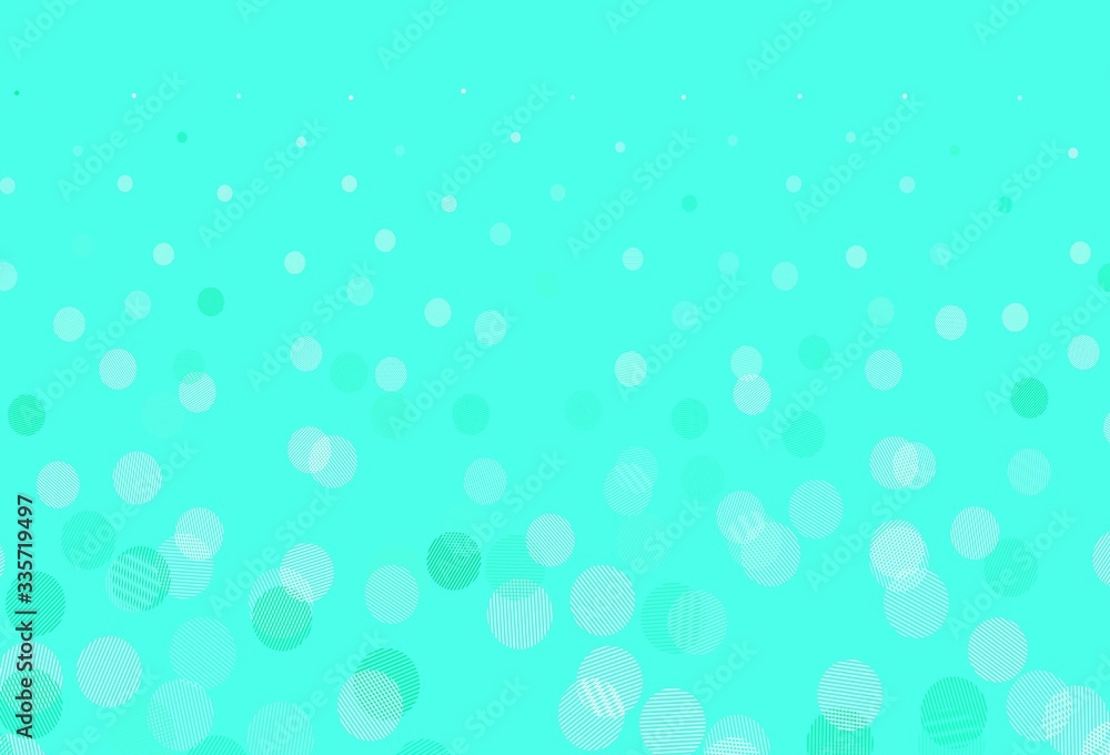 Light Green vector background with spots. Light Green vector background with spots.