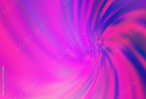 Light Pink vector colorful blur background.