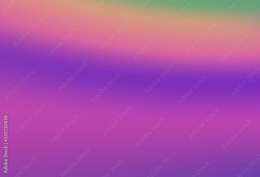 Obraz premium Light Green, Red vector colorful blur backdrop.