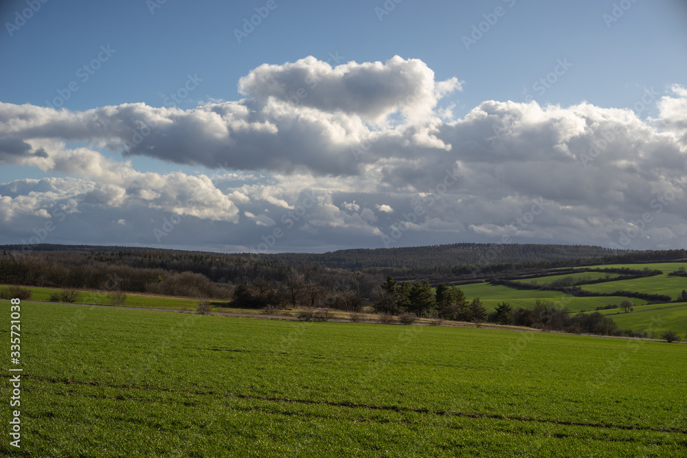 Landschaft im Frühling Landschaft im Frühling