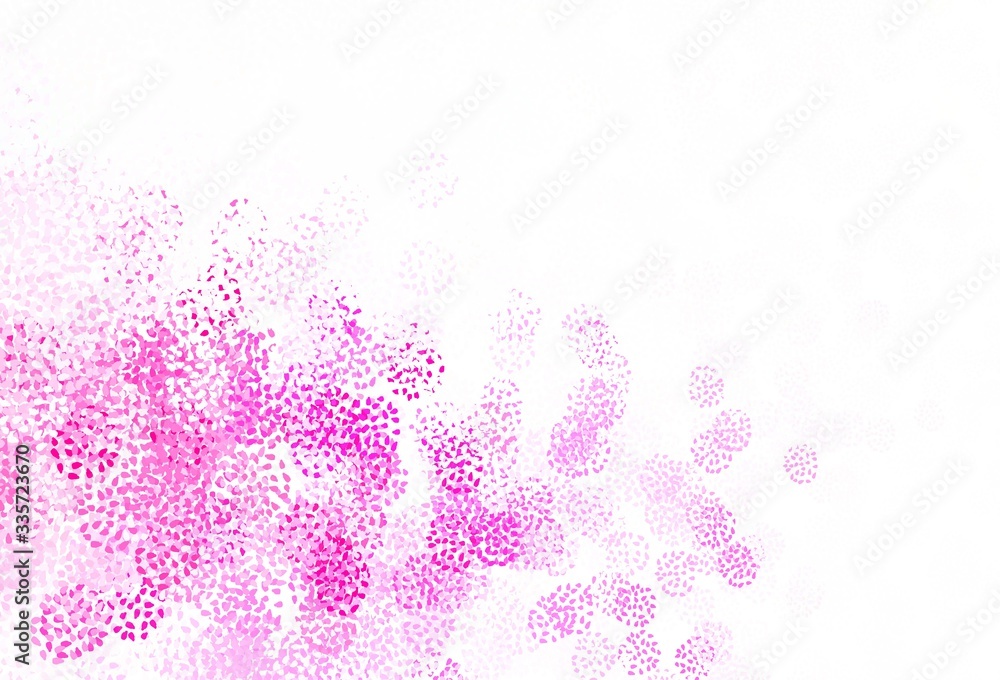 Light Pink vector pattern with random forms. Light Pink vector pattern with random forms.