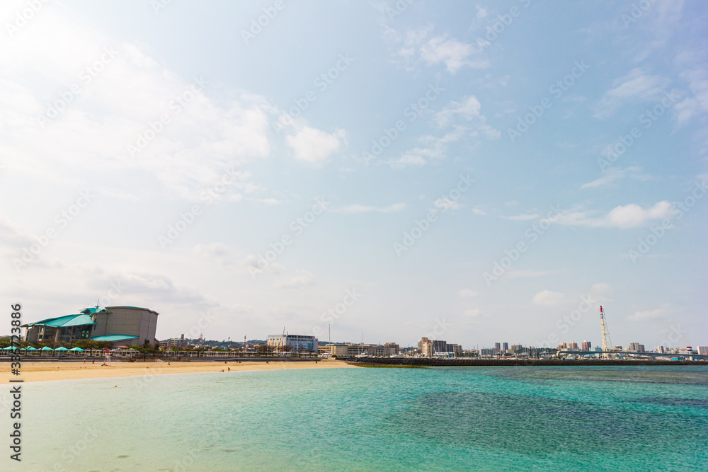 Obraz premium 宜野湾トロピカルビーチ