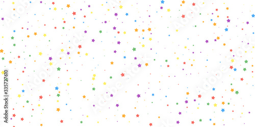 Festive confetti. Celebration stars. Joyous stars 