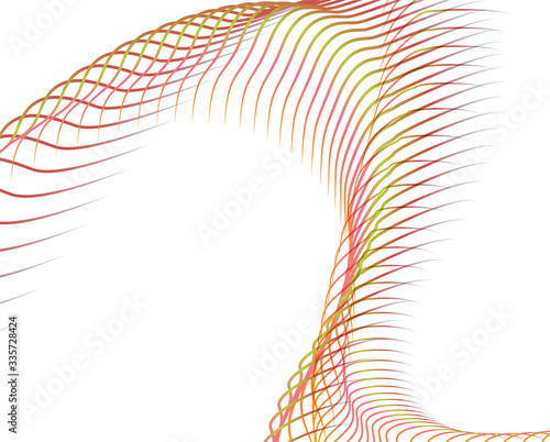 Abstract background blend wave line design for Wallpaper, Banner, Background, Card, Book Illustration, landing page