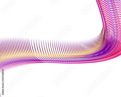 Abstract background blend wave line design for Wallpaper, Banner, Background, Card, Book Illustration, landing page