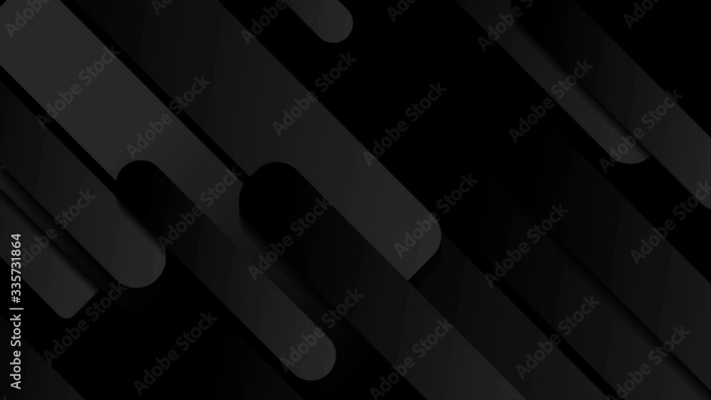 Vidéo Stock Black minimal motion design with geometric diagonal shapes ...