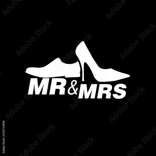 Leather shoe and high heel
