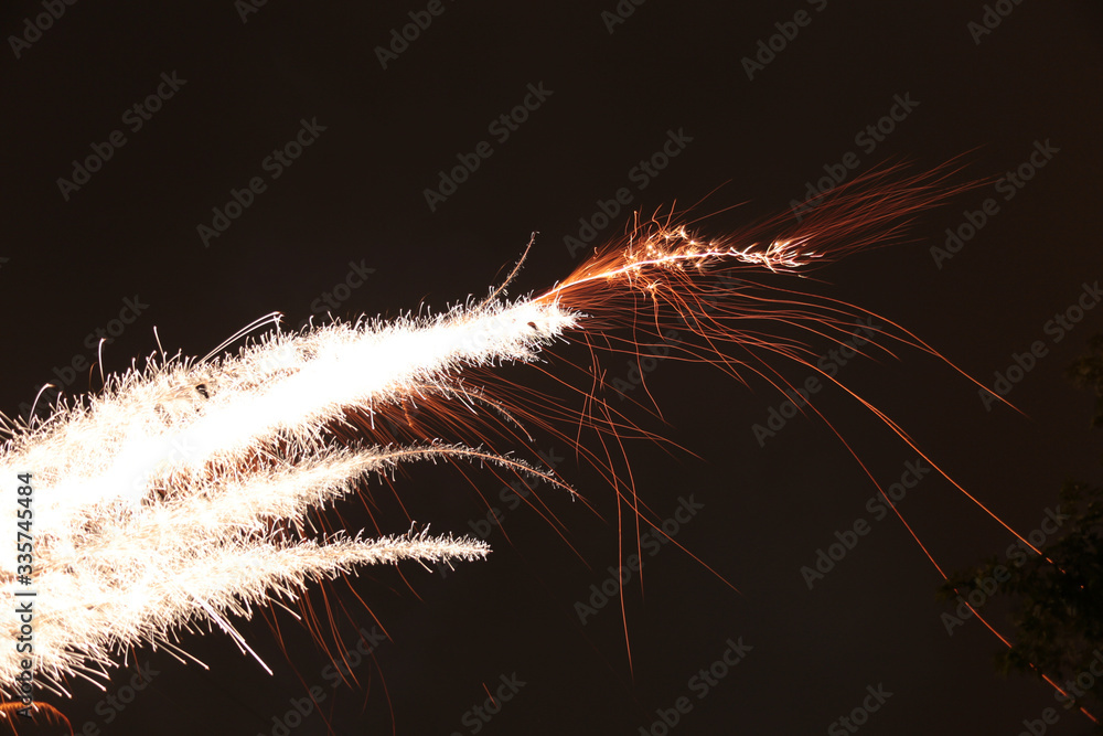 Obraz premium Fireworks - Wallpaper