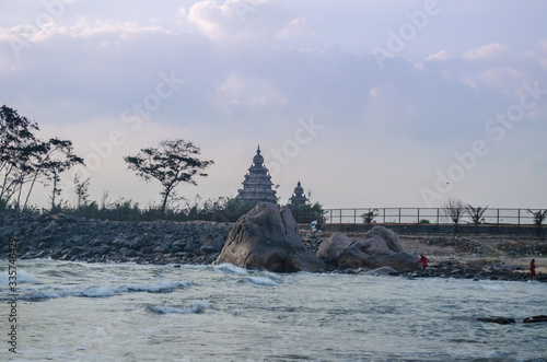 Photography Fishermen going to fishing from the shores of Mamallapuram aka Mahabalipuram in