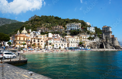 Paese di Cetara sulla Costiera Amalfitani, Campania, Italia © Enrico De Vita