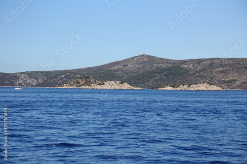 Landscapes of islands in Croatia © moniadk