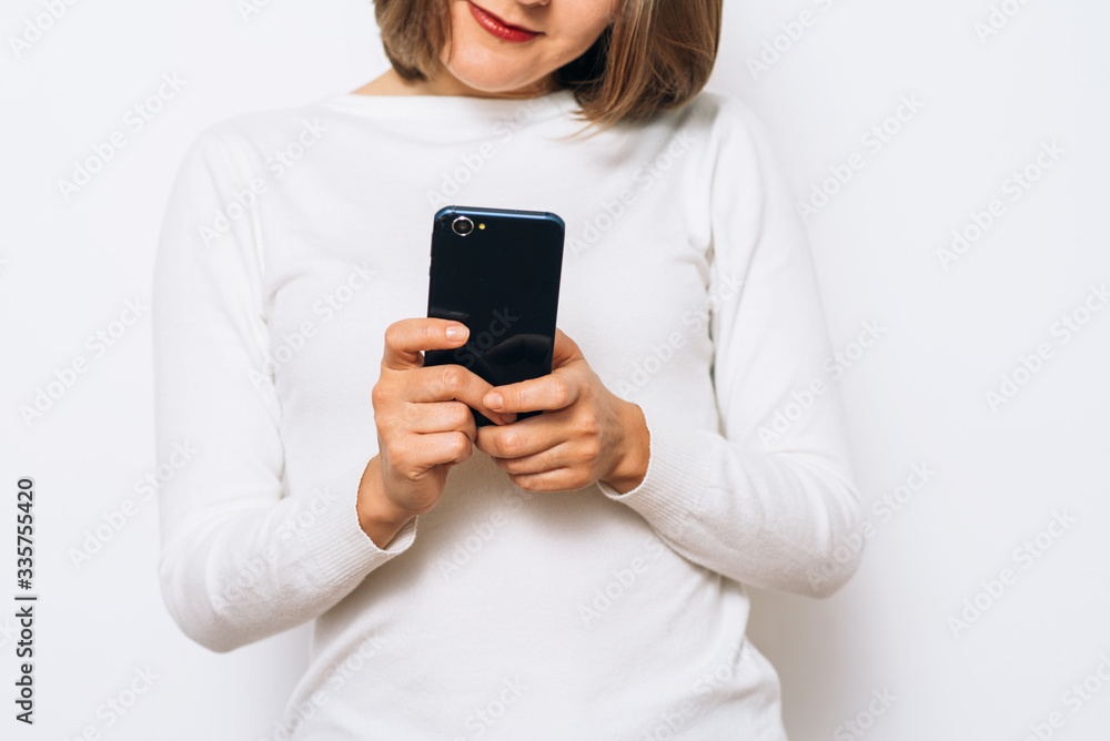 Woman with smartphone Woman with smartphone