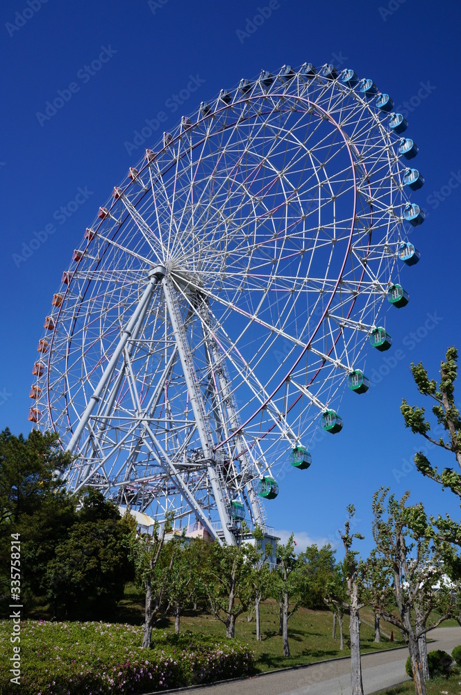 Fototapeta premium It is a photograph of EXPO 2005 Aichi Commemorative Park. Nickname is Morikoro Park.