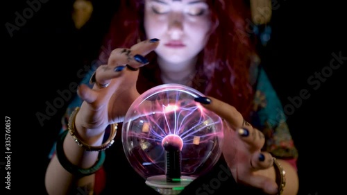 fortune teller lady  is telling about your future