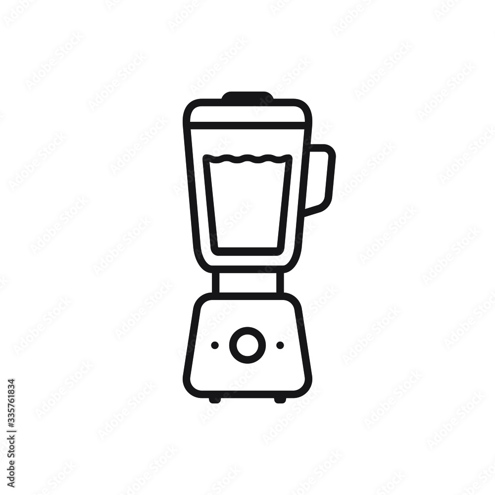 Blender vector icon, Blender symbol isolated Blender vector icon, Blender symbol isolated