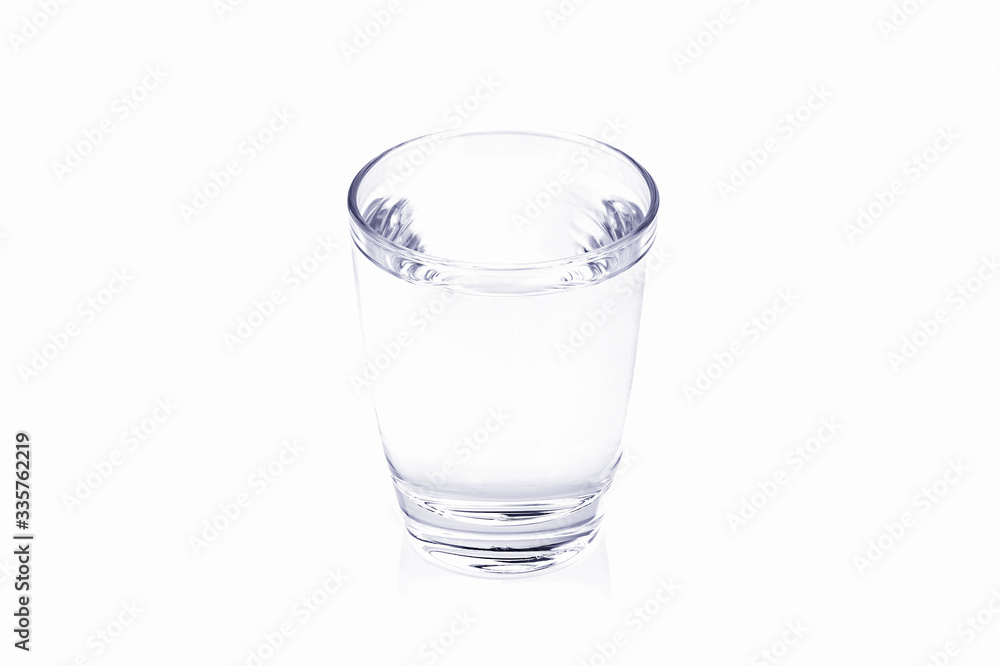 Glass of water isolated on white background Glass of water isolated on white background