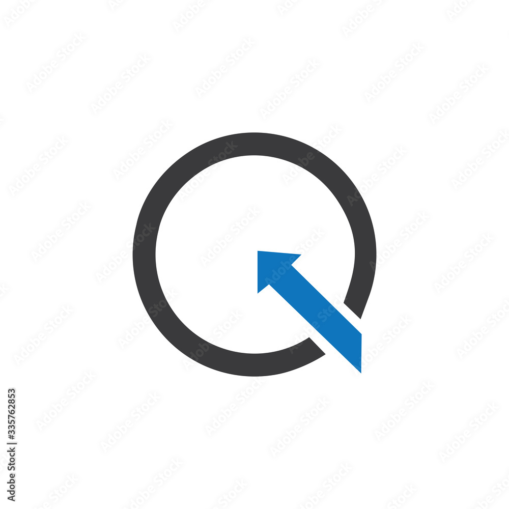 Q Letter Logo Template vector icon illustration Q Letter Logo Template vector icon illustration
