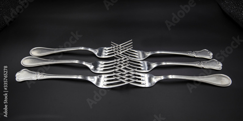 indispensable tool of the kitchen, forks