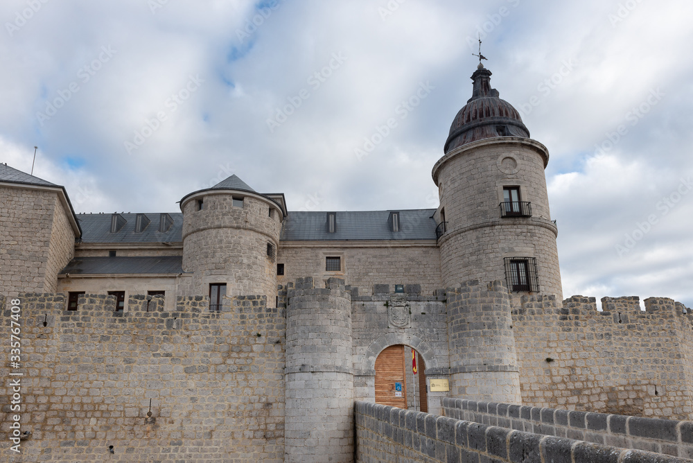 Castle of Simancas, Valladolid province, Spain Castle of Simancas, Valladolid province, Spain