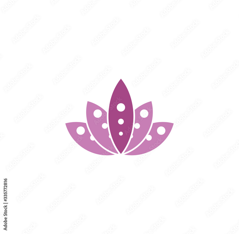 Obraz premium Yoga related icon on background for graphic and web design. Creative illustration concept symbol for web or mobile app