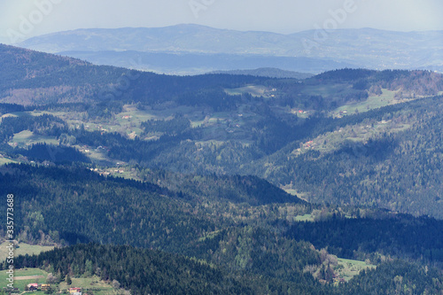 Fototapeta Naklejka Na Ścianę i Meble -  Beskidy - panorama