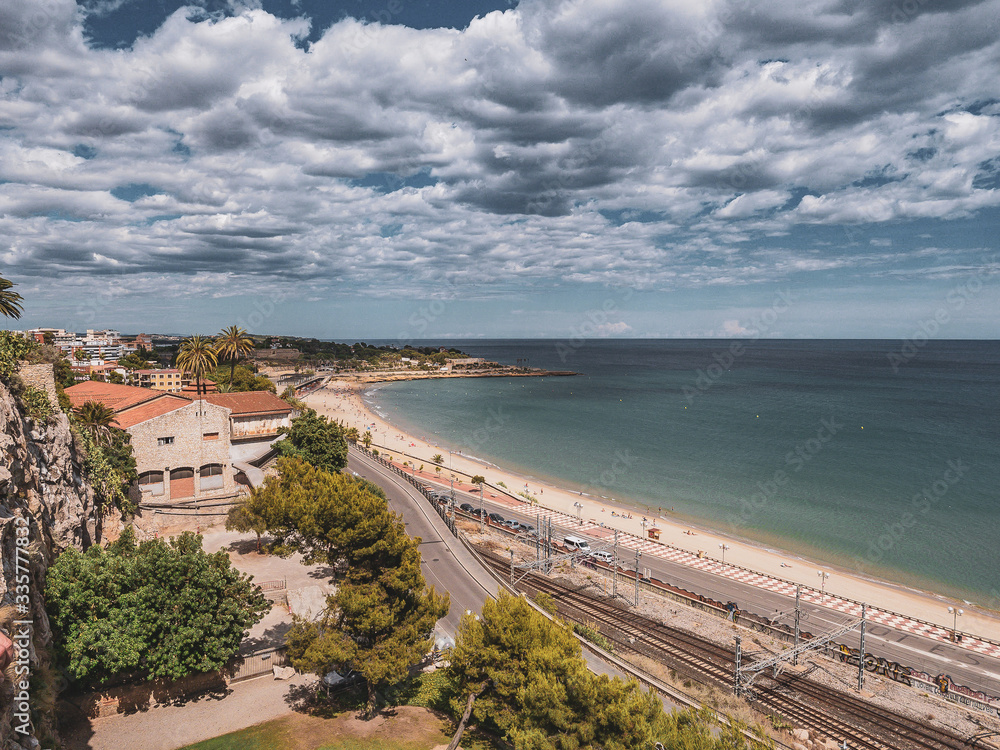 Tarragona, beautiful city of Catalonia, Spain