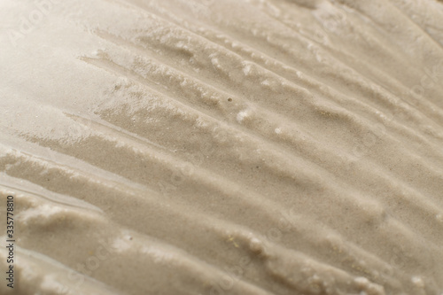 Sea sand texture pattern, sandy beach textured background