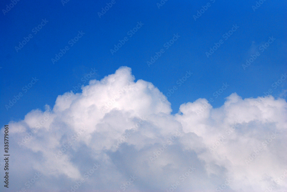 Nature Clearly blue Sky and White Clouds Texture Background Nature Clearly blue Sky and White Clouds Texture Background