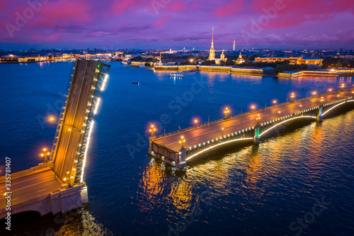Russia. Evening Saint Peter...