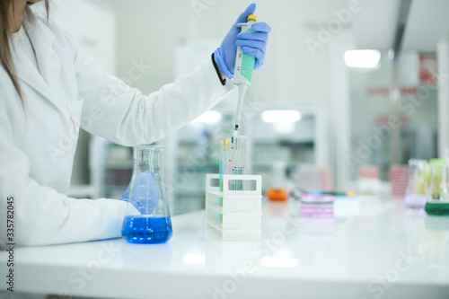 scientist in laboratory