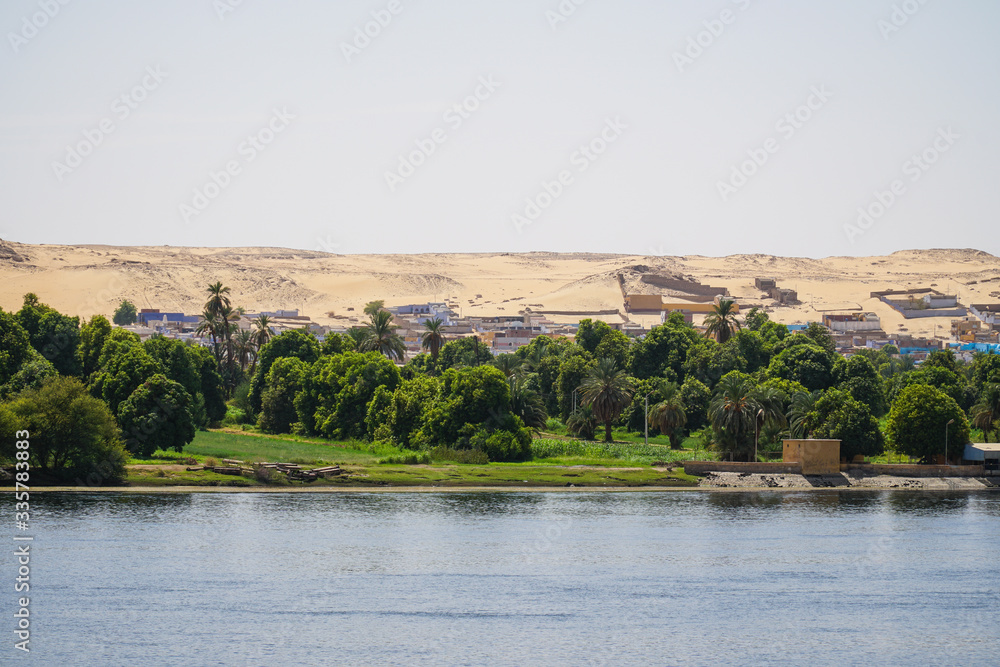 Cruising the magical Nile River, Aswan, Egypt