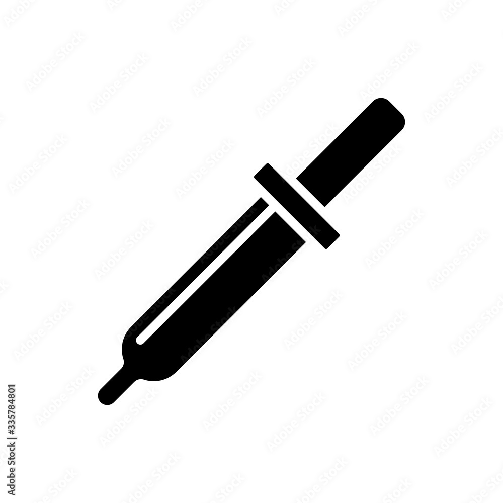Dropper icon vector template Dropper icon vector template