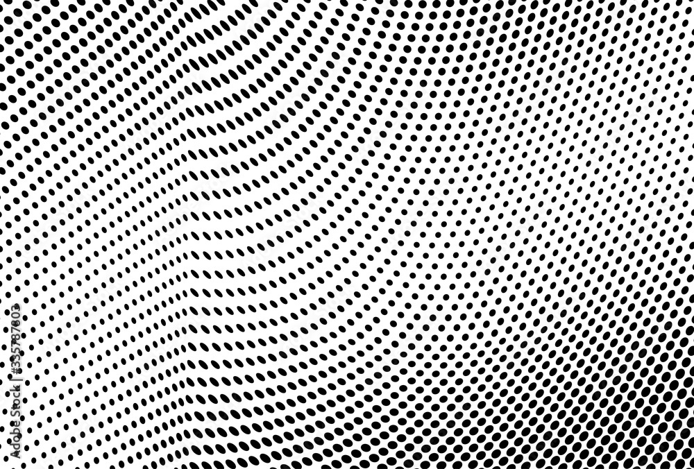 Abstract halftone wave background. Monochrome grunge pattern. Vector art texture. Template for printing on business cards, posters, wrapping paper Abstract halftone wave background. Monochrome grunge pattern. Vector art texture. Template for printing on business cards, posters, wrapping paper
