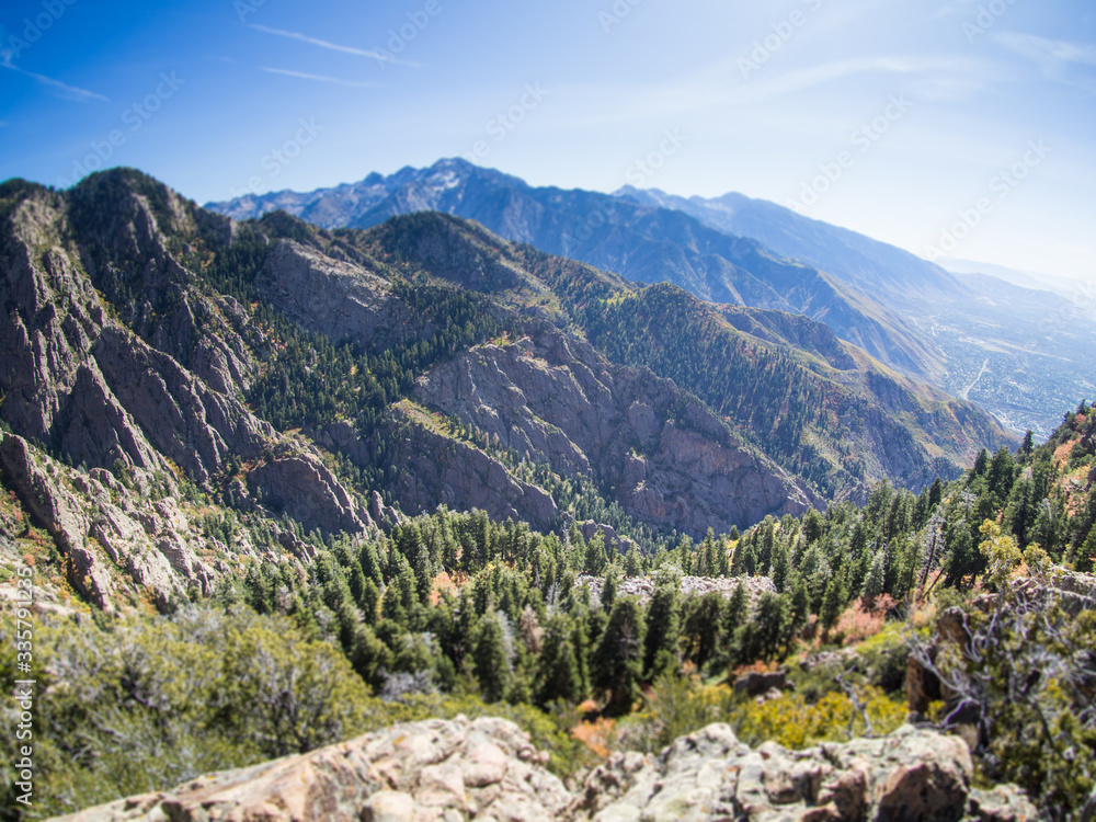 Mount Olympus Wilderness, Wasatch Front, Rocky Mountains, Salt Lake City, Utah