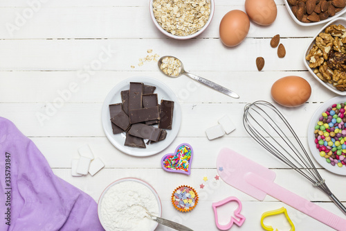 Baking or cooking background