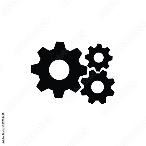 Setting icon vector vector simple design