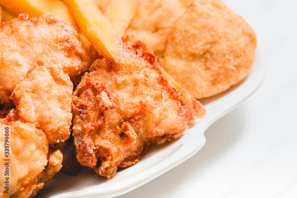 fried chicken southern style with potato and drink menu fried chicken southern style with potato and drink menu