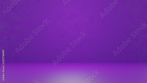 Bright purple empty room studio  can be used for background ,Seamless texture for your design