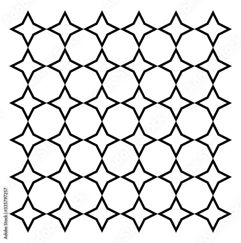Vector illustration geometric black-and-white pattern rectangle.vector pattern. Abstract geometric background. Linear grid structure from rectangles
