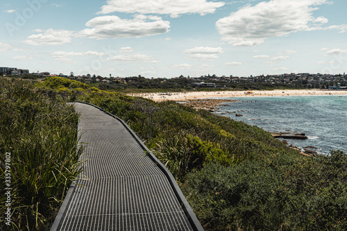 The view from the start of the Malabar Headland National Park Coastal Walk near Maroubra, New South Wales. photo