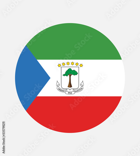 Free Download National Equatorial Guinea flag, official colors and proportion correctly. National Equatorial Guinea  flag. Vector illustration. EPS10. Equatorial Guinea flag vector icon, simple, flat design  - GFXLoad